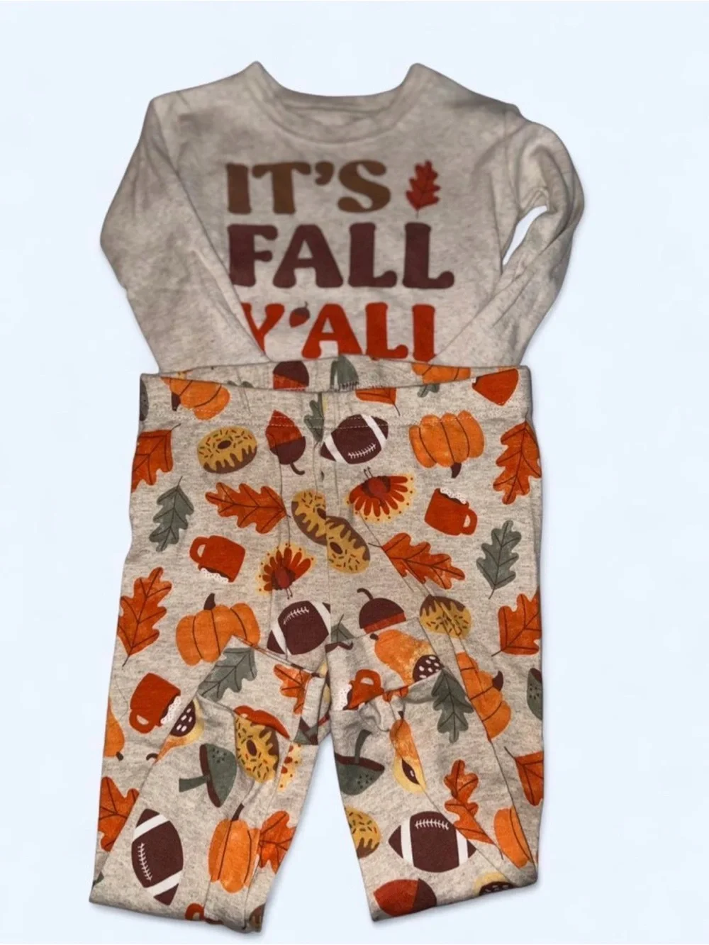 Toddler Fall Pajama Set - 